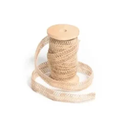 Ruban Mariage Bombay Jute Avec Sequins Or