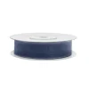 Ruban Organdi 15Mm Bleu Marine X 20 M Tres