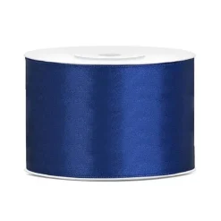 Ruban Satin 50Mm Bleu Marine X 25 M Tres