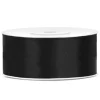 Ruban Satin Noir 25Mm X 25 M Tres