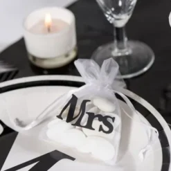 Sac Drag Es Mrs Blanc X 10 Pi Ces