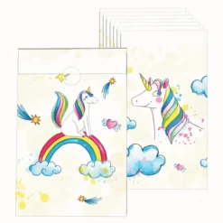 Sachet Papier Licornes X8Pcs
