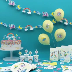 Sachet Papier Licornes X8Pcs