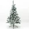 Sapin Artificiel De Noel Floqu Vert Neige 120 Cm