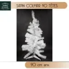 Sapin Artificiel De Noel Blanc 90Cm 90 Tetes