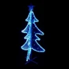 Sapin De Noel Lumineux Ext Rieur 72 Led Bleu