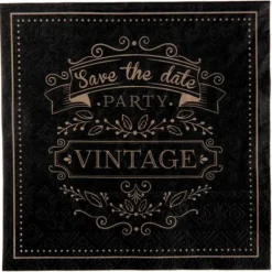 Serviette De Table En Papier Vintage Kraft X 20 Pi Ces