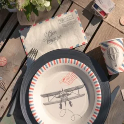 Serviette En Papier Bon Voyage 40X33Cm X20 Pi Ces