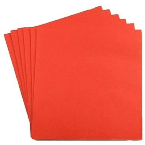 Serviette En Papier Cocktail Pas Cher X 40 Pi Ces