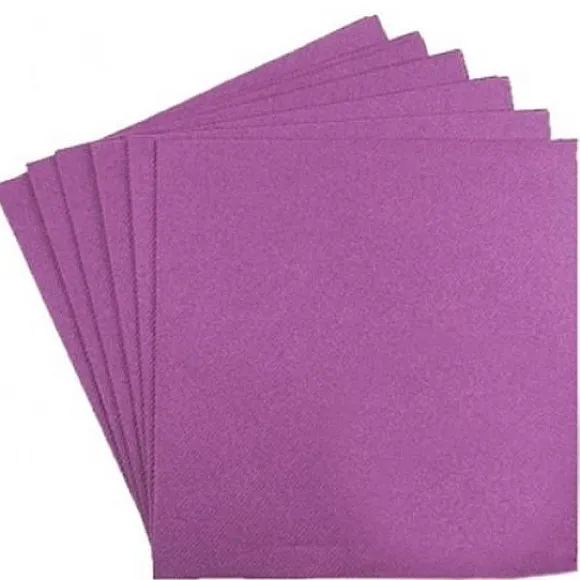 Serviette En Papier Cocktail Pas Cher X 40 Pi Ces