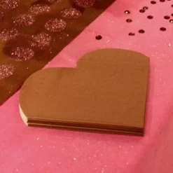 Serviette En Papier Coeur Chocolat X20