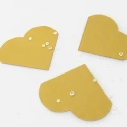 Serviette En Papier Coeur Or X20