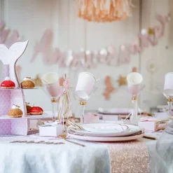 Serviette En Papier Coquillage Blanc Et Or X 16 Pi Ces