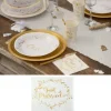 Serviette En Papier Just Married Blanche X20