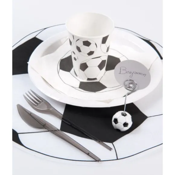 Serviette En Papier Mariage Foot X 20 Pi Ces