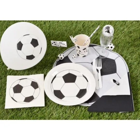 Serviette En Papier Mariage Foot X 20 Pi Ces