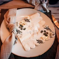 Serviette En Papier Oh Baby X 16 Pi Ces