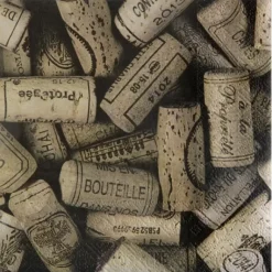 Serviette En Papier Theme Viticole Kraft X 20 Pi Ces