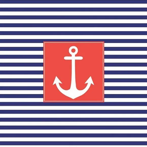 Serviette En Papier Theme Marin X 20 Pi Ces