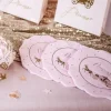 Serviette Papier Princesse Carrosse Rose X 16 Pi Ces