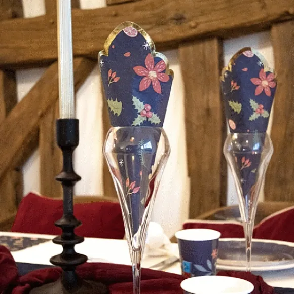 Serviettes En Papier Nuit De Noel 33Cm X 16 Pi Ces