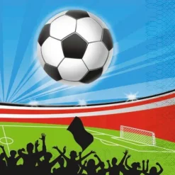 Serviettes Foot X12Pcs