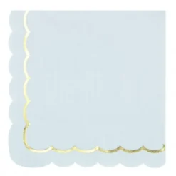 Serviettes 33X33 Cm Pastel Assortis X 16 Pi Ces