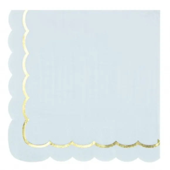 Serviettes 33X33 Cm Pastel Assortis X 16 Pi Ces