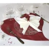 Set De Table Coeur Bordeaux X50