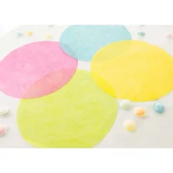 Set De Table Mariage Rond Bleu Marine X 10 Pi Ces