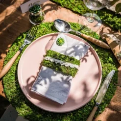 Set De Table Mariage Vegetal 35Cm