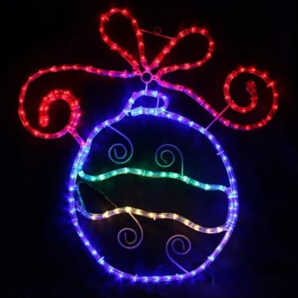 Silhouette De Noel Boule De Noel Multicolore G Ante