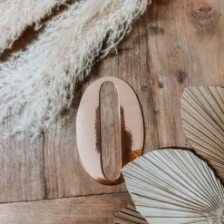 Sticker Chiffre 0 Rose Gold