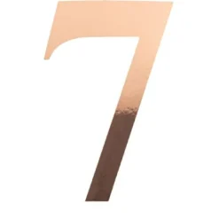 Sticker Chiffre 7 Rose Gold