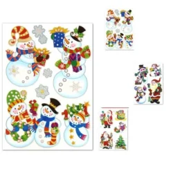 Sticker Noel Brillant Personnage De Noel