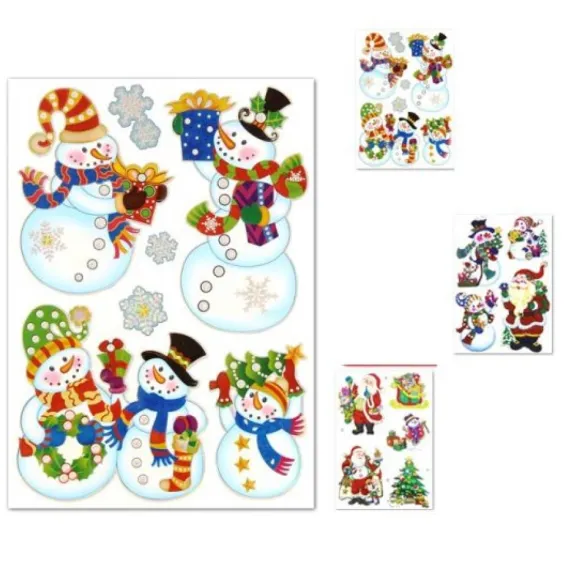 Sticker Noel Brillant Personnage De Noel