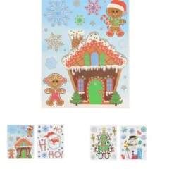 Sticker Vitro Statique Noel Enfant