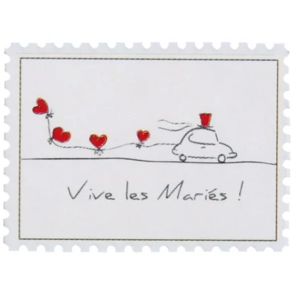 Sticker Vive Les Mari S X 50 Pi Ces