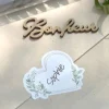 Stickers Marque Place Autocollant Mariage O Bonheur 5 Cm X 16 Pi Ces