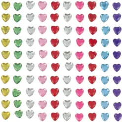 Strass Coeur A Coller X 80 Pi Ces