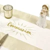 Sur Chemin De Table Communion Or