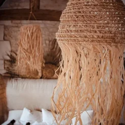 Suspension Alba Raphia Naturel