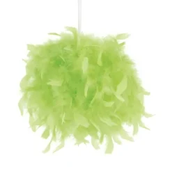 Suspension Boule Plume 10 Cm