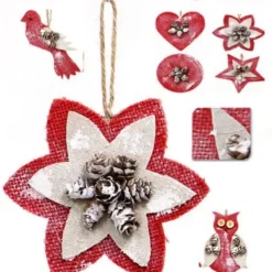 Suspension De Sapin De Noel Pomme De Pin