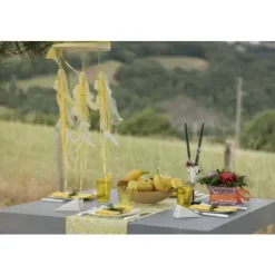 Suspension Mariage Plume Blanche