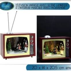 T L Vision Vintage Avec Scene Lumineuse