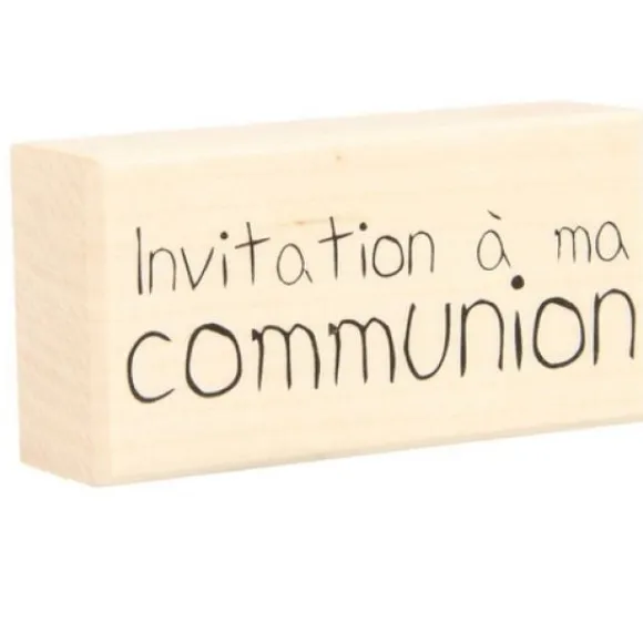 Tampon Bois Communion