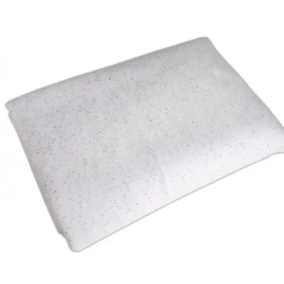 Tapis De Neige Artificielle Paillet Argent Pour Noel