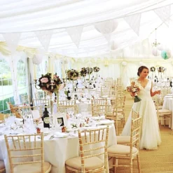 Tenture Mariage De Salle 25 M Tres Blanche