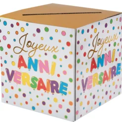 Tirelire & Urne Anniversaire Ballon 20Cm